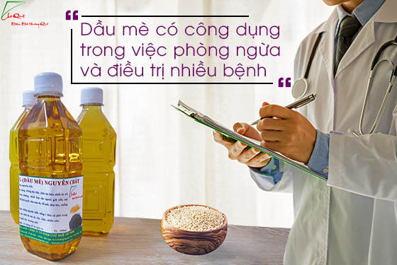 dầu mè chữa bệnh